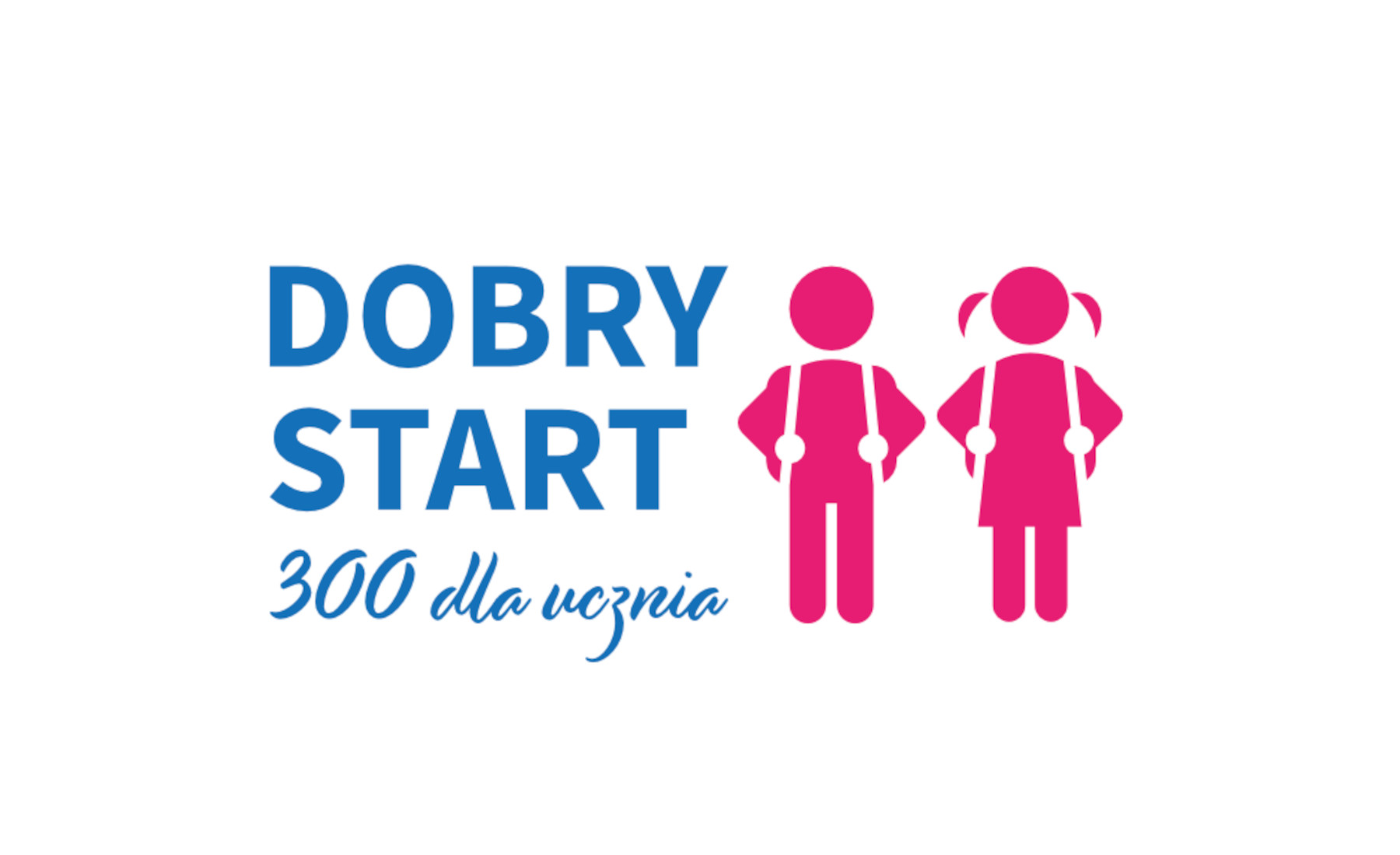 Logo programu Dobry Start.
