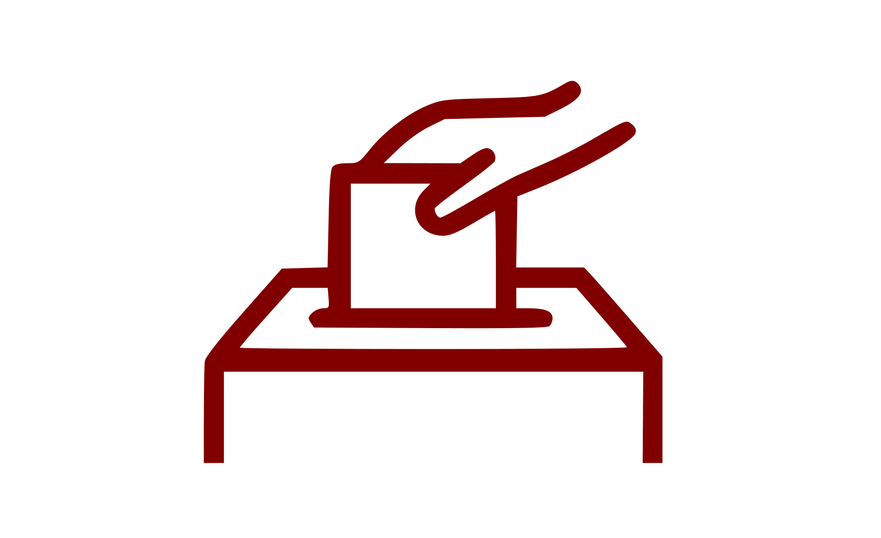 Ikona przedstawiająca urnę wyborczą