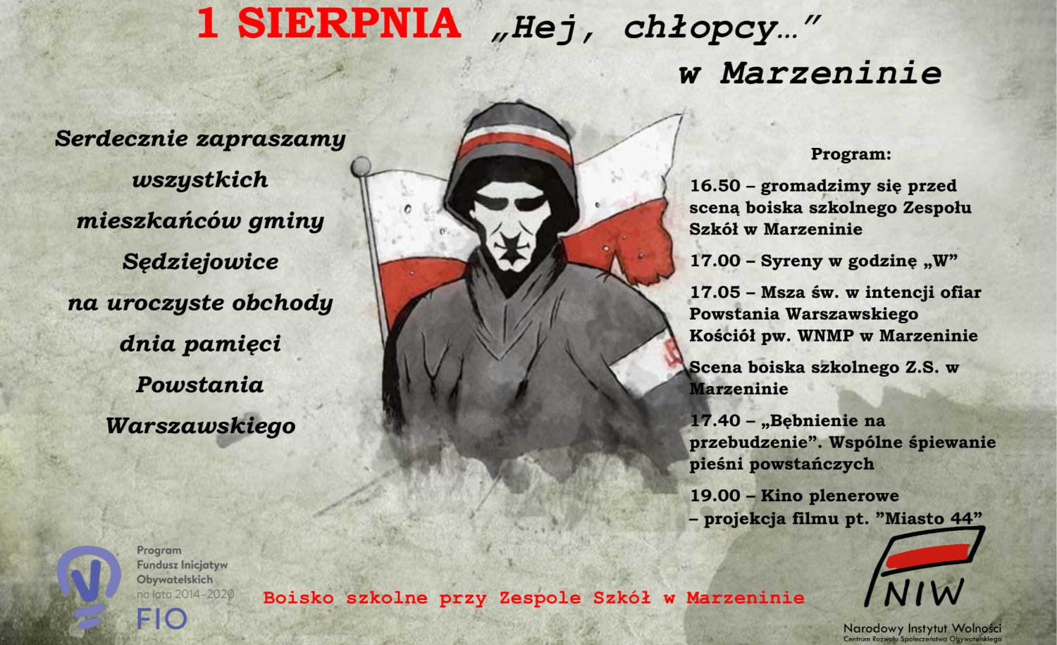 Plakat 1 sierpnia