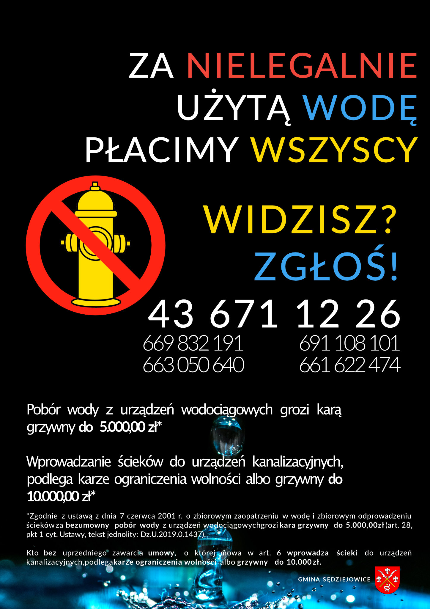 kradziez wody