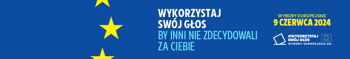 Grafika informująca o dacie wyborów