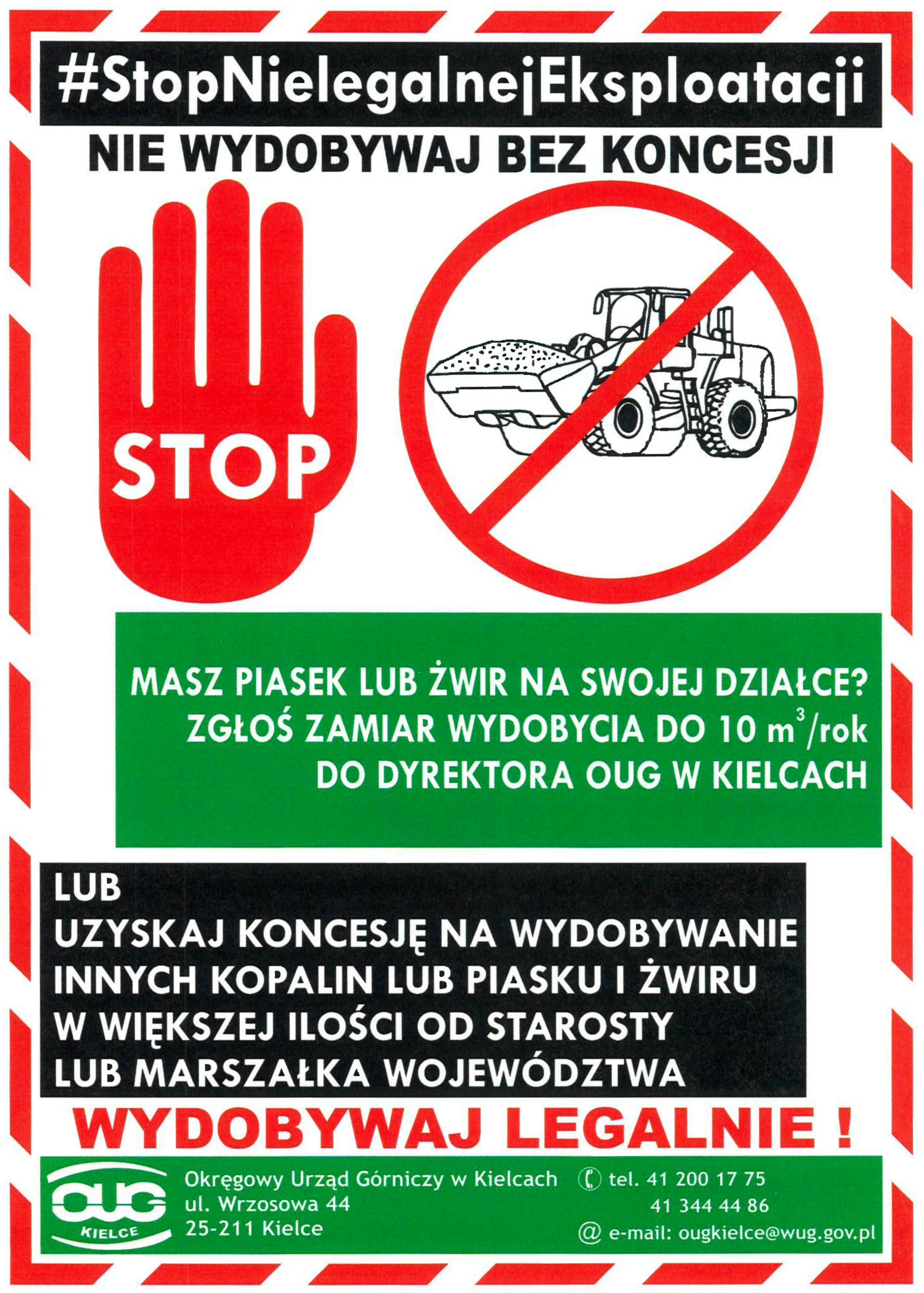 plakat stop