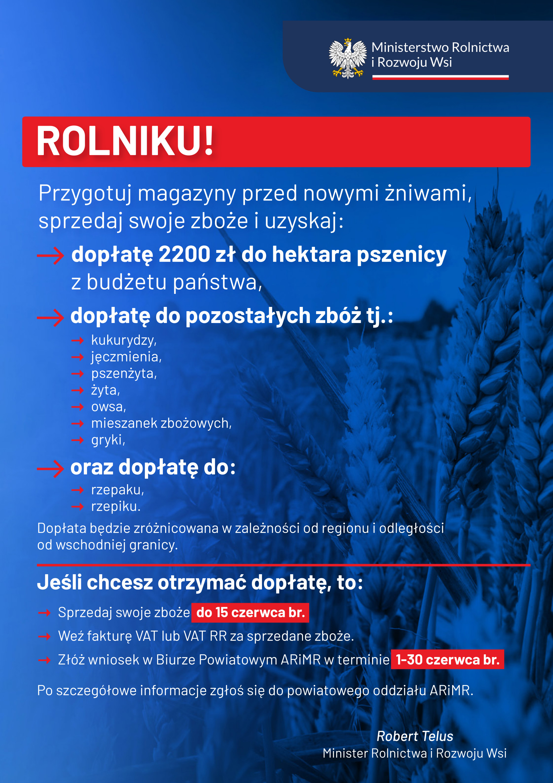 plakat rolniku