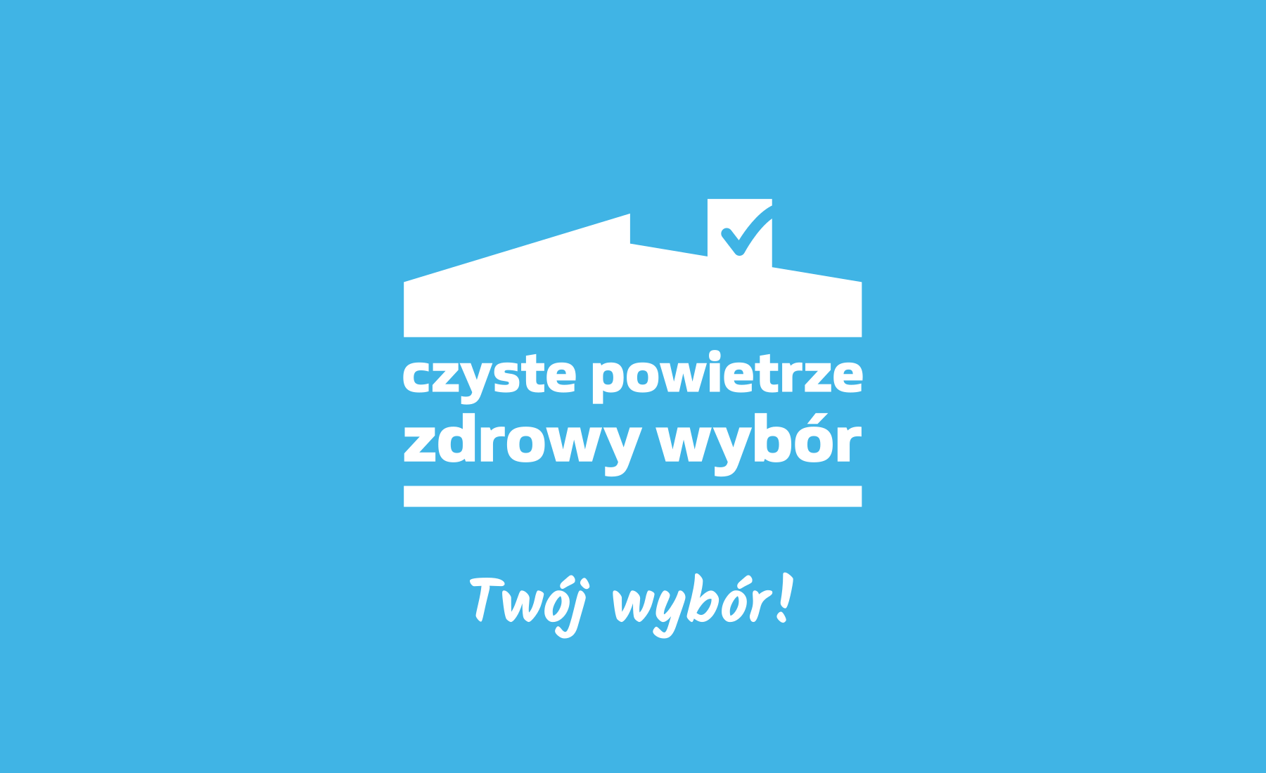 Logo programu Czyste Powietrze